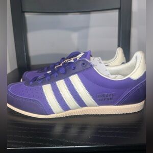 Adidas Women's Japan Sneaker Shoe Collegiate Purple Cream JS0252 NWOB
